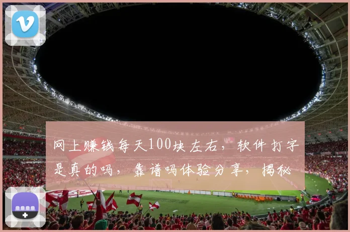 网上赚钱每天100块左右，软件打字是真的吗，靠谱吗体验分享，揭秘真相